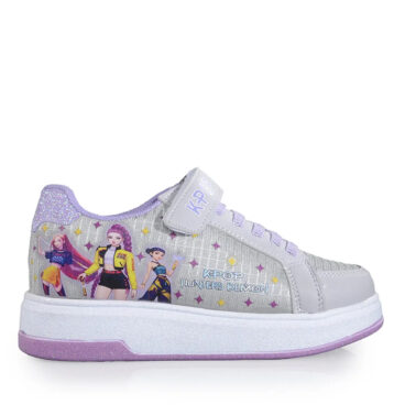 Prokids Filet 5005 Gri Lila Anorak Spor Ayakkabı