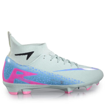 Laliga Merdane 0610 Su Yeşili Mavi Çoraplı Krampon Ayakkabı