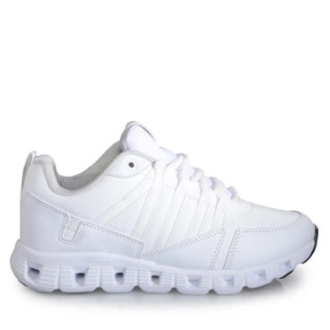 Bestof Garson 0538 Beyaz Beyaz Cilt Spor Ayakkabı