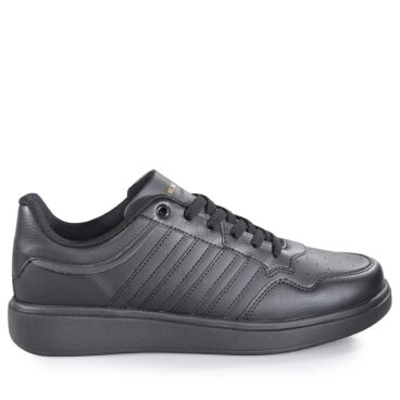 Bestof Merdane 2079 Siyah Siyah Cilt Spor Ayakkabı