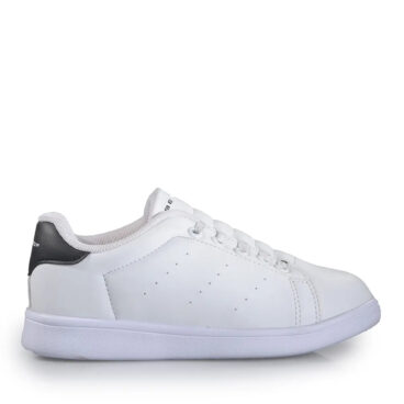 Bestof Filet 0041 Beyaz Siyah Cilt Spor Ayakkabı