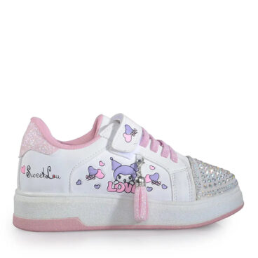Prokids Filet 4110 Beyaz Pembe Cilt Spor Ayakkabı