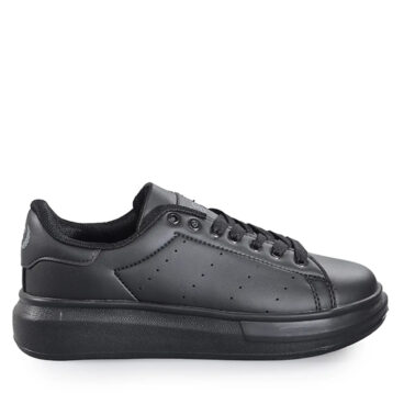 Black Sea Zenne 0610 Siyah Cilt Spor Ayakkabı