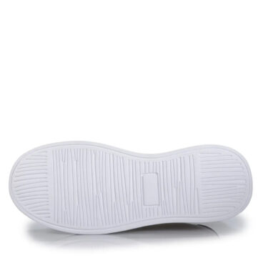 Crosberg Zenne 308 Beyaz Siyah Cilt Spor Ayakkabı