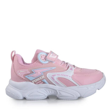 Picasso Kids Filet 0326 Pembe Beyaz Anorak Spor Ayakkabı