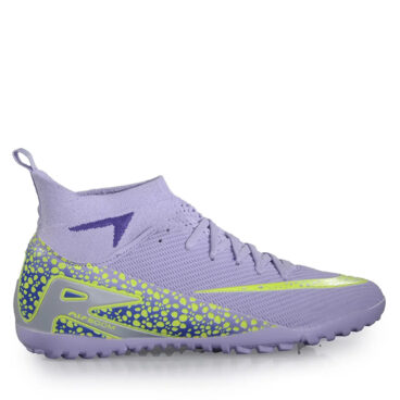 Laliga Garson 0610 Lila Sarı Çoraplı Halı Saha Ayakkabı