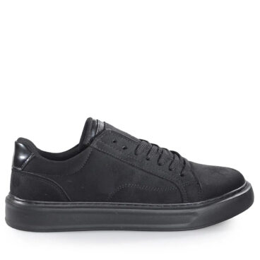 Conteyner Merdane 539 Süet Siyah Tbn Siyah Ayakkabı