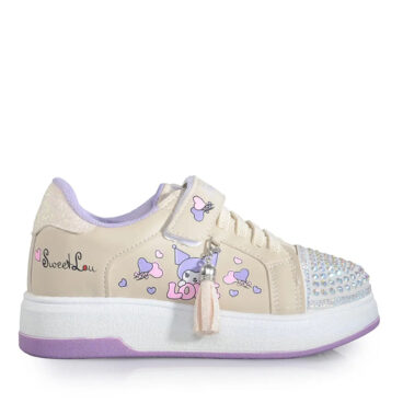 Prokids Filet 4110 Bej Cilt Spor Ayakkabı