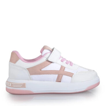 Prokids Filet 5002 Beyaz Pembe Anorak Spor Ayakkabı
