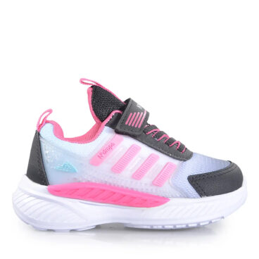 N'Drops Patik 0023 Siyah Fuşya Anorak Spor Ayakkabı