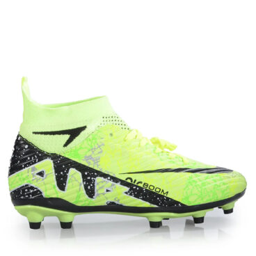 Laliga Garson 0600 Yeşil Siyah Desenli Çoraplı Krampon Ayakkabı