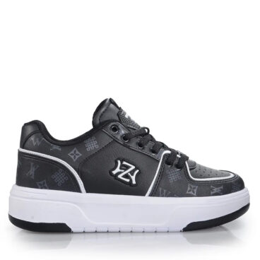 Wickers Zenne 2995 Siyah Beyaz Cilt Spor Ayakkabı