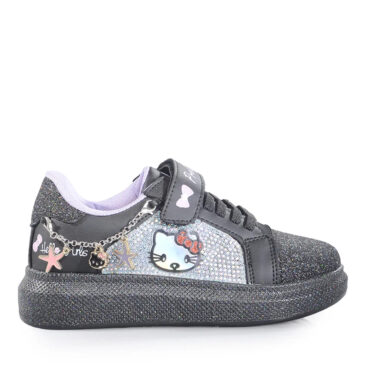 Prokids Filet 4120 Siyah Lila Cilt Spor Ayakkabı