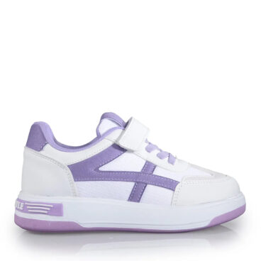 Prokids Filet 5002 Beyaz Lila Anorak Spor Ayakkabı
