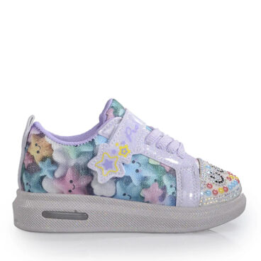 Prokids Patik 5009 Gümüş Lila Anorak Spor Ayakkabı