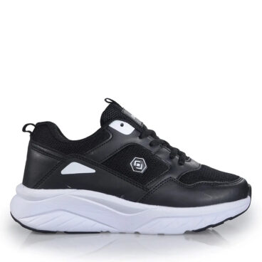 Queen Step Zenne 2105 Siyah Beyaz Anorak Spor Ayakkabı