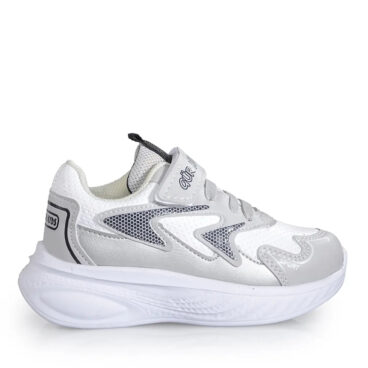 Gür Shoes Patik 207 Gri Siyah Cilt Spor Ayakkabı