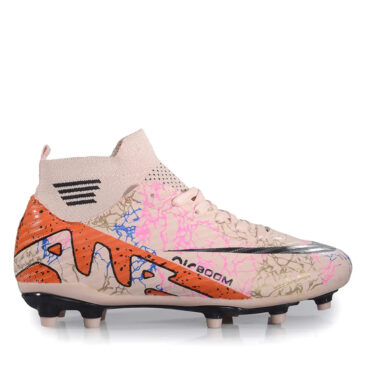 Laliga Garson 0565 Somon Turuncu Çoraplı Krampon Ayakkabı