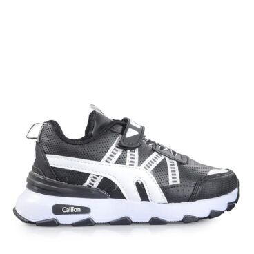 Cll Filet 1224 Siyah Beyaz Cilt Spor Ayakkabı