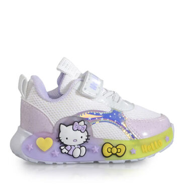 Picasso Kids Bebe 0120 Işıklı Beyaz Lila Anorak Spor Ayakkabı