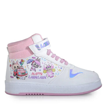 Prokids Lbb Filet 4444 Beyaz Pembe Cilt Spor Ayakkabı