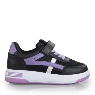 Prokids Filet 5002 Siyah Lila Anorak Spor Ayakkabı