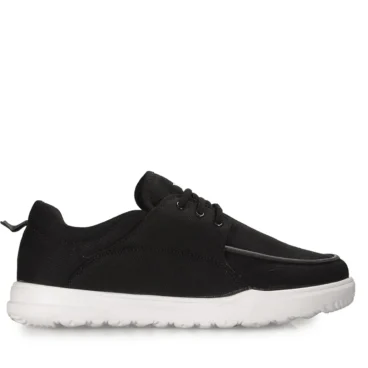 Dakırs Merdane 0231 Siyah Beyaz Keten Anorak Spor Ayakkabı