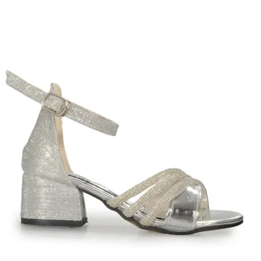 Verlass Filet 0600 Gümüş Sandalet