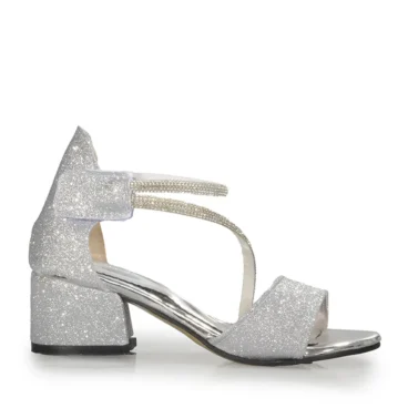 Verlass Filet 0610 Cırtlı Gümüş Kum Sandalet