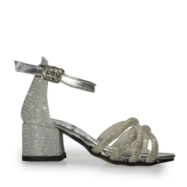 Verlass Patik 4 Bilyeli Gümüş Sandalet