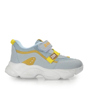 Zaby Patik 6001 Mavi Sarı Anorak Spor Ayakkabı