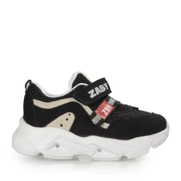 Zaby Bebe 6001 Siyah Anorak Spor Ayakkabı (Işıklı)